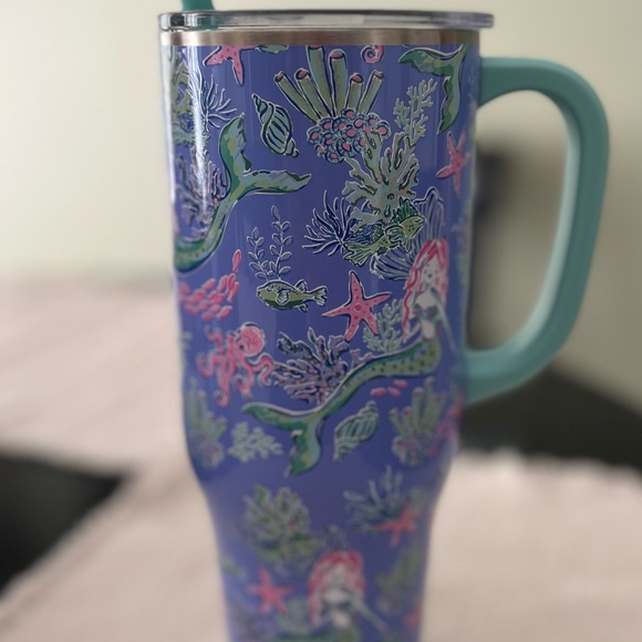 SWIG life Colorful Mermaid Tumbler with Handle - Picture 1 of 6